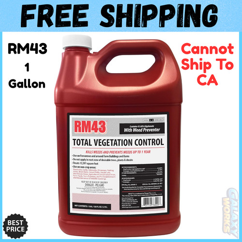 Rm43 total veg - total, control